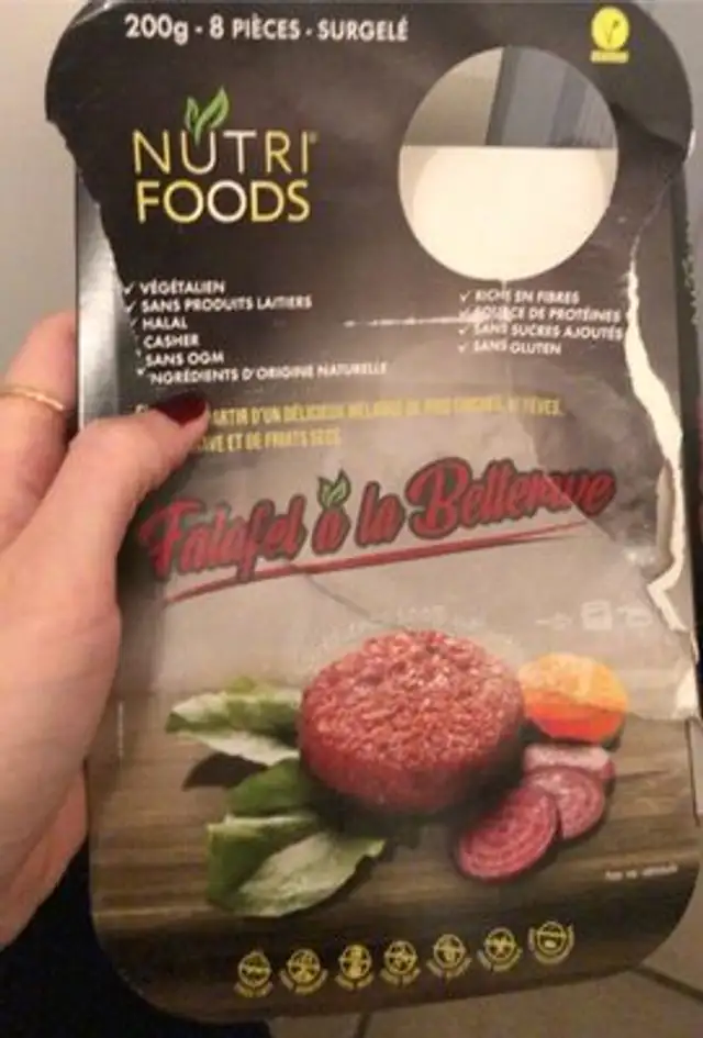Falafels a la betterave