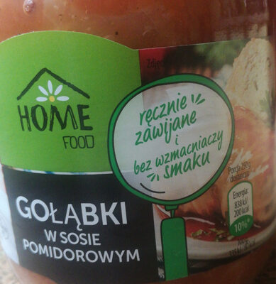 Gołąbki w sosie pomidorowym front packaging