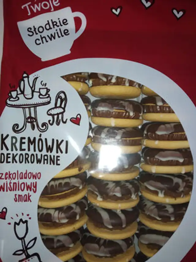 Kremówki dekorowane