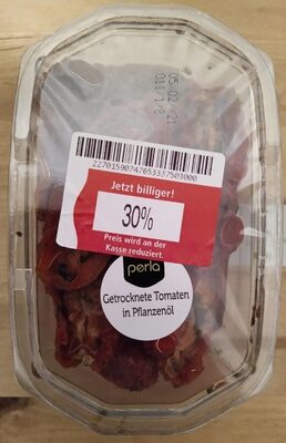 Getrocknete Tomaten in Pflanzenöl