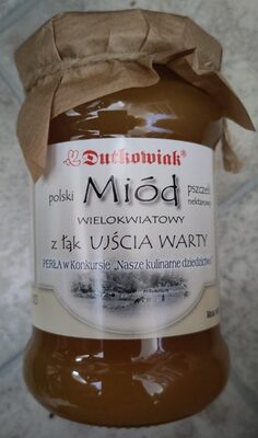 Miód ujścia warty front packaging