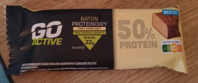 Baton proteinowy 50% waniliowy