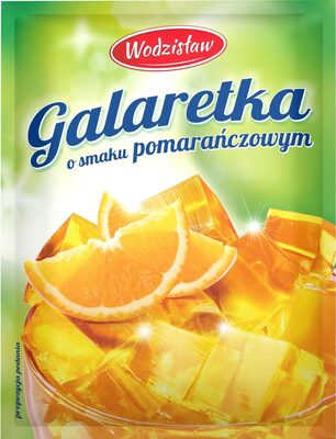 Galaretka o smaku pomarańczowym