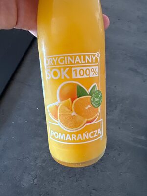 Oryginalny Sok 100% Pomarańcza