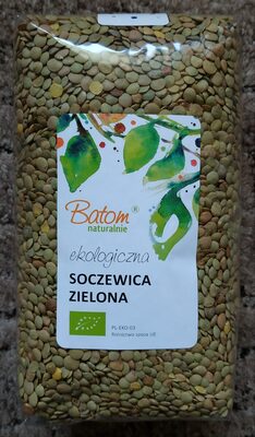 Ekologiczna soczewica zielona