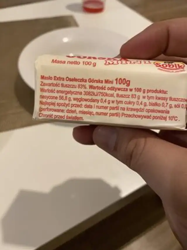 Osełeczka Górska Mini nutrition facts table