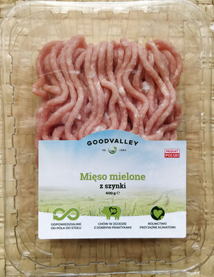 Mięso mielone z szynki front packaging