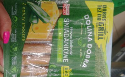 Kiełbaski śniadaniowe front packaging