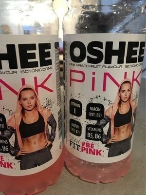 Pink Isotonic Sports Drink front packaging