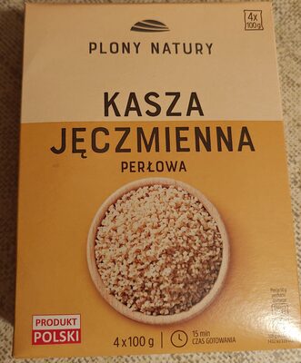 Kasza Jęczmienna front packaging