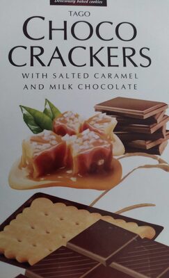 Choco crackers front packaging