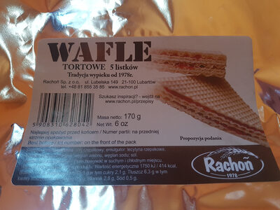 Wafle tortowe 5 listków front packaging