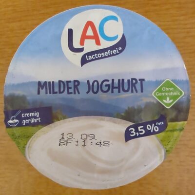 Milder Joghurt