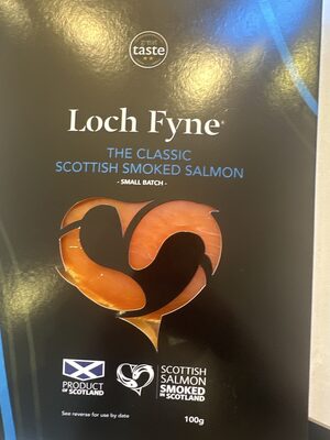 Scottish smoked salmon