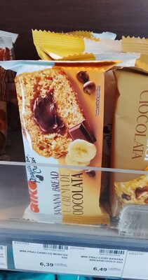 Banana Bread With Chocolate Cream