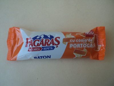 Fagaras Baton cu coaja de portocala front packaging