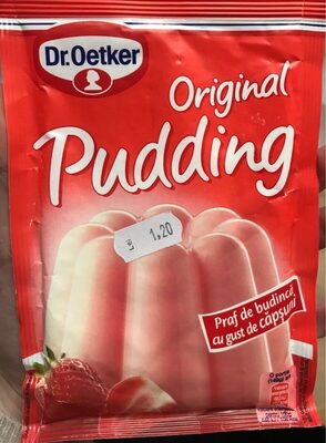 Budinca Capsuni 40G Dr. oetker Pudding Di Frgola 40G Dr. oetker front packaging