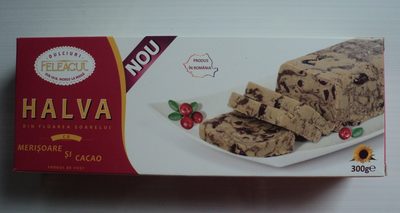 Feleacul Halva cu merisoare si cacao