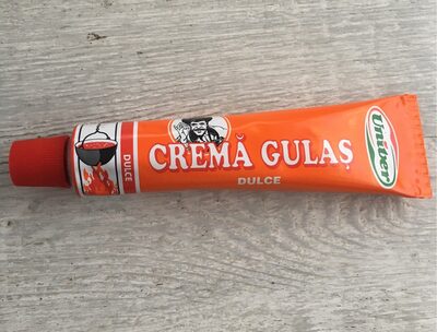 Crema de gulas front packaging