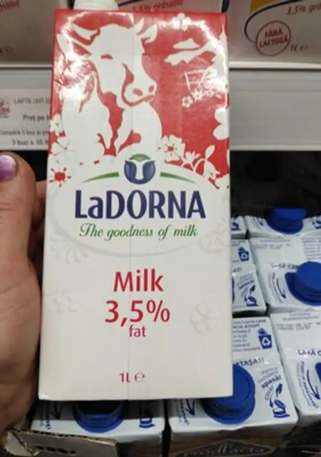 Lapte dorna 3,5 UHT front packaging