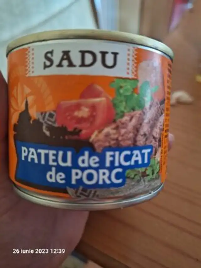 pateu sadu porc front packaging