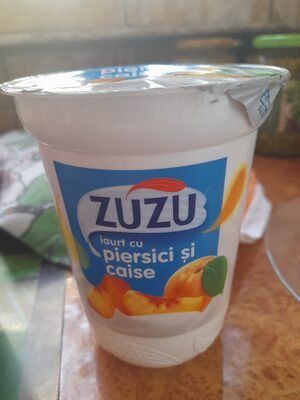 Zuzu Iaurt cu piersici și caise front packaging