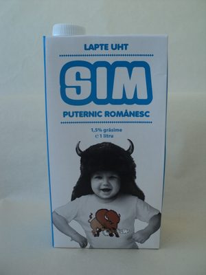 SIM Lapte UHT 1,5% grasime