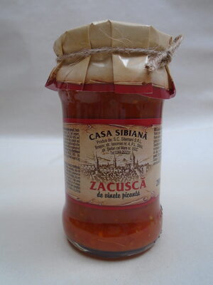 Casa Sibiana Zacusca de vinete picanta