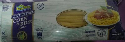 Spaghetti maíz y arroz