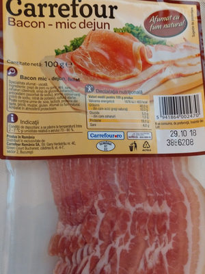 Carrefour Bacon-mic dejun