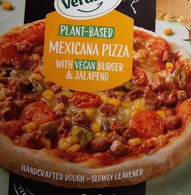 Verdino plant based mexican pizza