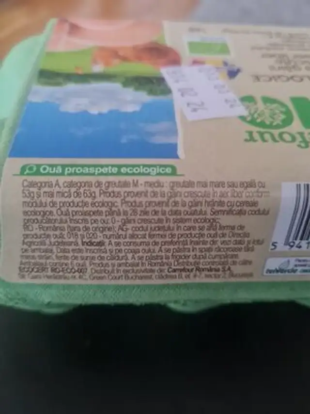 Unknown ingredients label