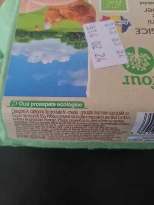 Unknown nutrition facts table