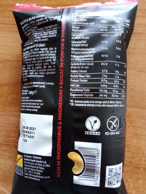 roasted & salted cashew