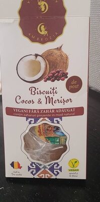 Biscuiți merișor & cocos