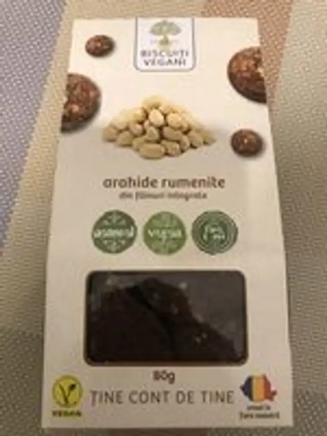 Biscuiti Vegani Cu Arahide