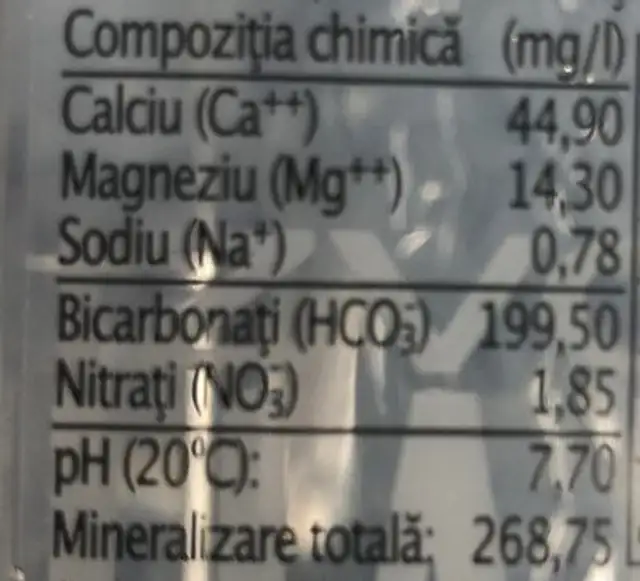 Apa plata nutrition facts table