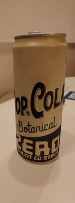 Pop Cola Botanical, Zero, Îndulcit cu Stevia