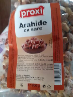 arahide cu sare