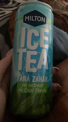 ICE TEA FĂRĂ ZAHĂR front packaging
