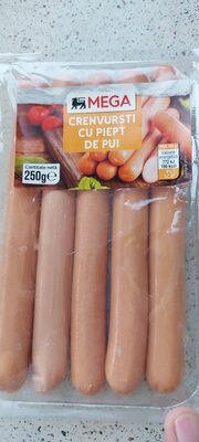 crenvurști cu piept de pui