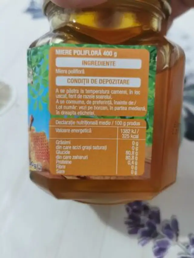 Unknown ingredients label