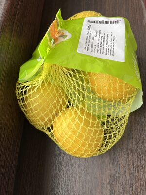 Lămâi cu coaja netratată după recoltare front packaging