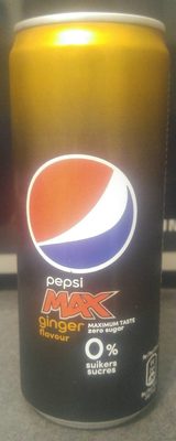 Pepsi Max Ginger