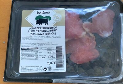 Lomo de cebo iberico