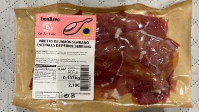 VIRUTAS DE JAMON SERRANO