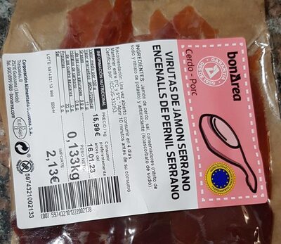 Virutas de jamón serrano