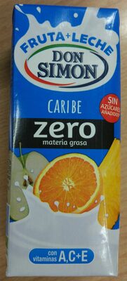Fruta + leche caribe zero