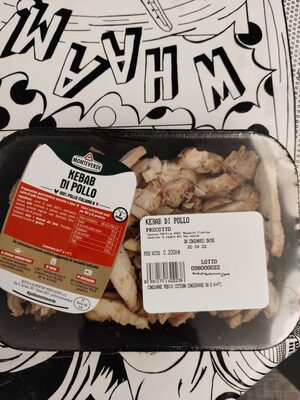 Kebab di pollo precotto