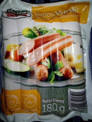 Sajtos Vursli - Vuršli sa sirom